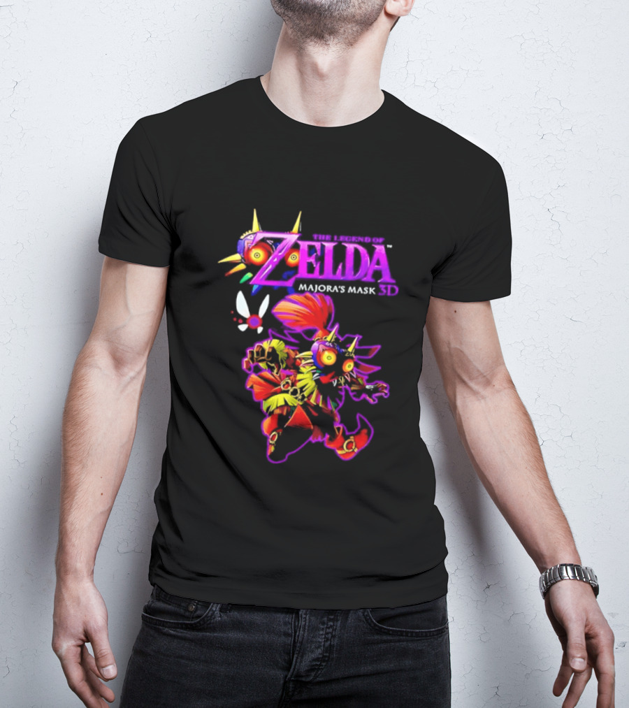 The Legend Of Zelda Majora's Mask 3D Skull Kid T-Shirt