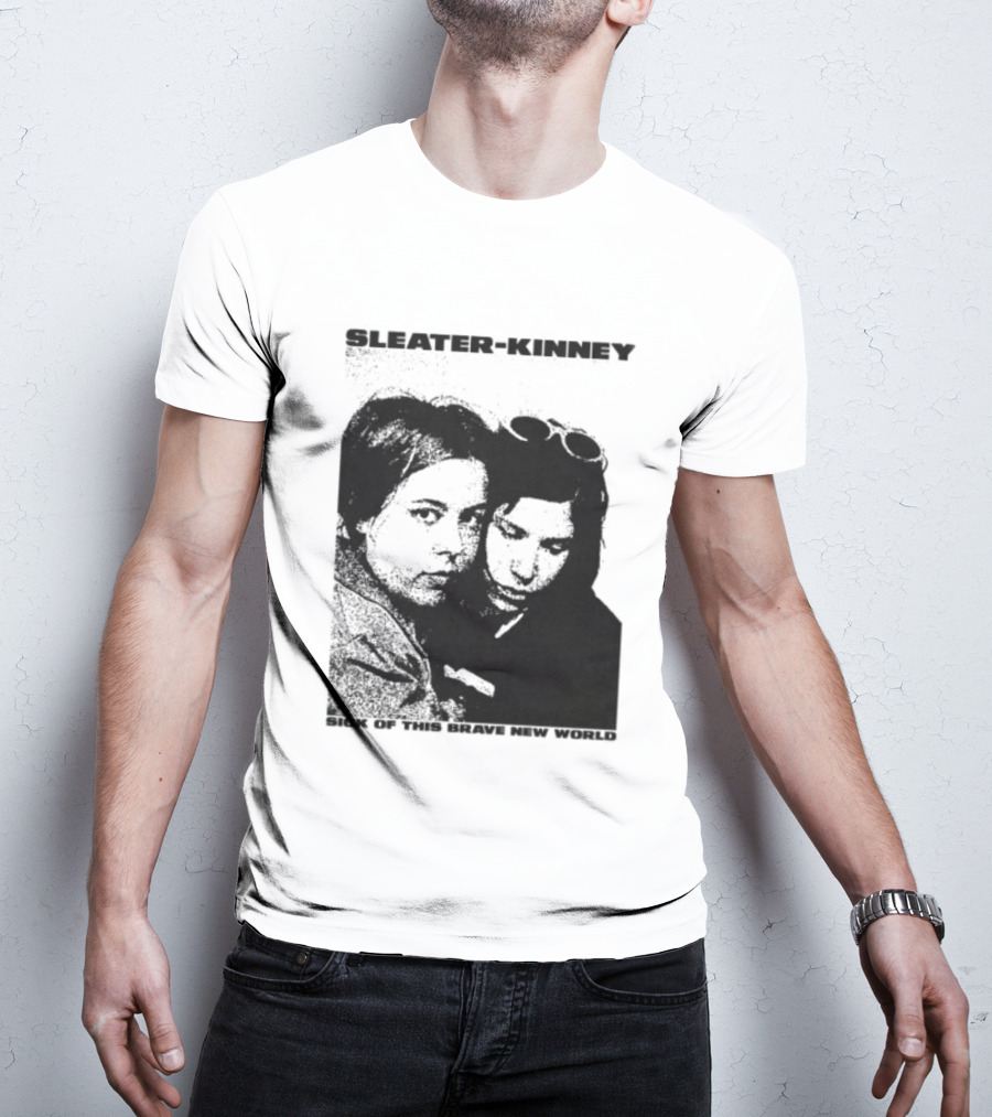 Enterthenight Gallery Store Sleater Kinney Sick Of This Brave New World T-Shirt