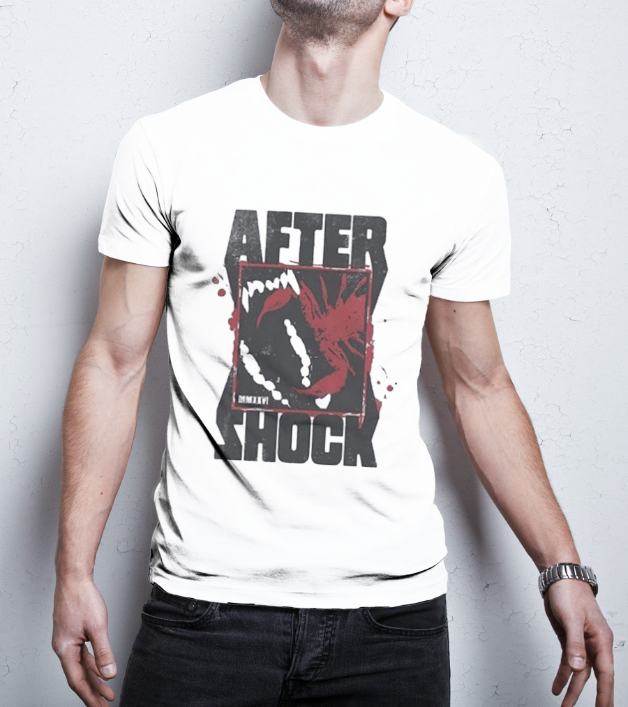 Aftershock Louder Than Life Stinging Lineup Red Splatter T-Shirt