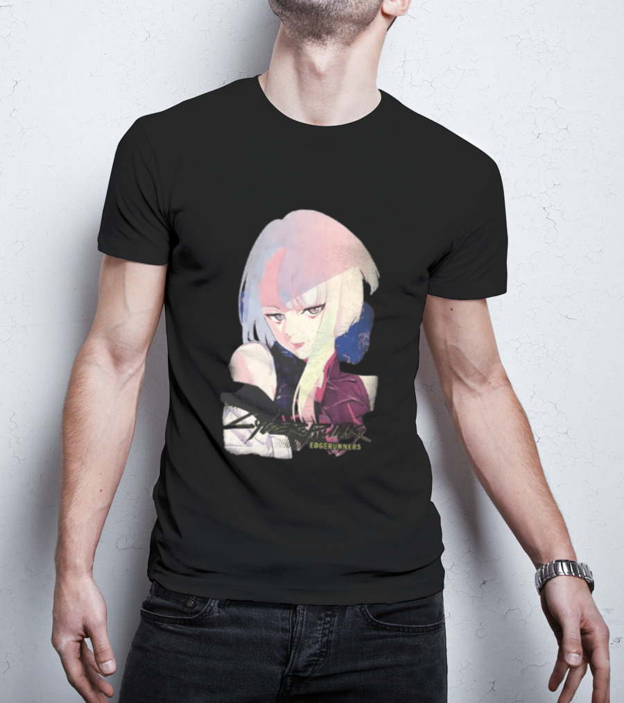 Cyberpunk Edgerunners Lucyna Kushinada Colorful Anime T-Shirt