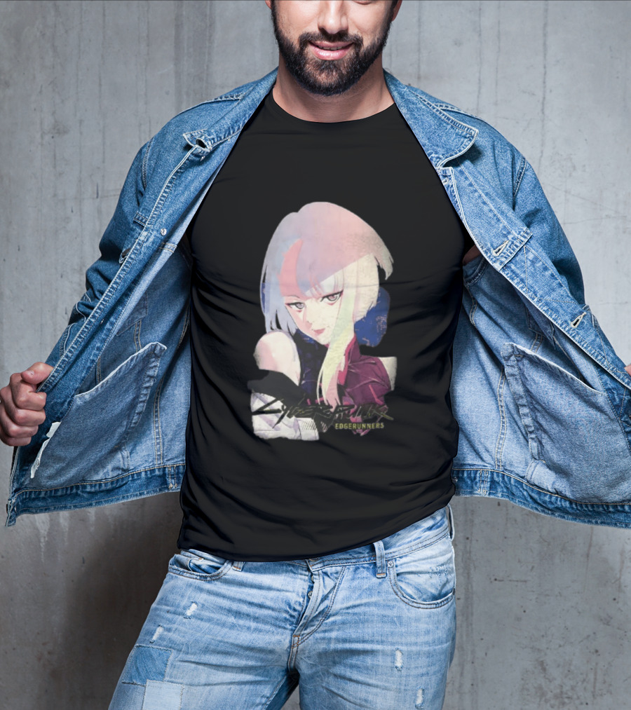 Cyberpunk Edgerunners Lucyna Kushinada Colorful Anime T-Shirt