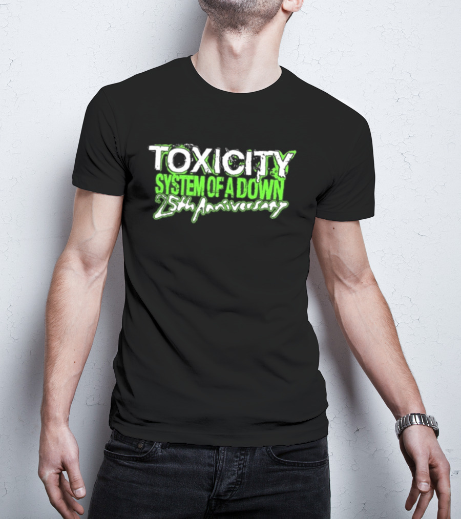 Toxicity System Of A Down 25th Anniversary T-Shirt