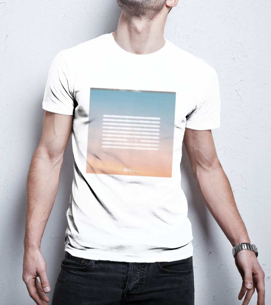Roya Cruise Sunset Horizon T-Shirt