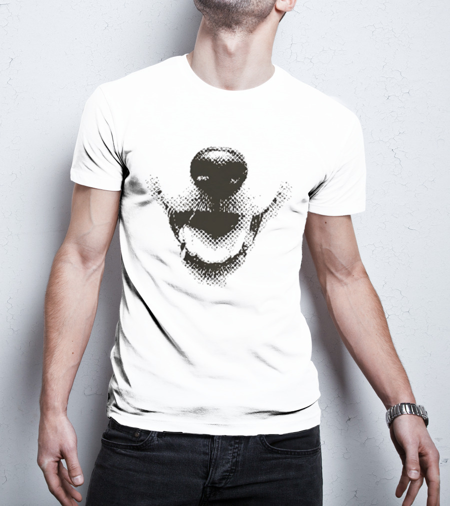 Smiley Neiro Shiba Dotwork T-Shirt