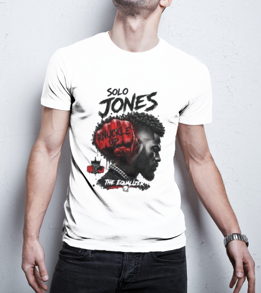 Solo Jones Knuckle Up The Equalizer Red Fist T-Shirt
