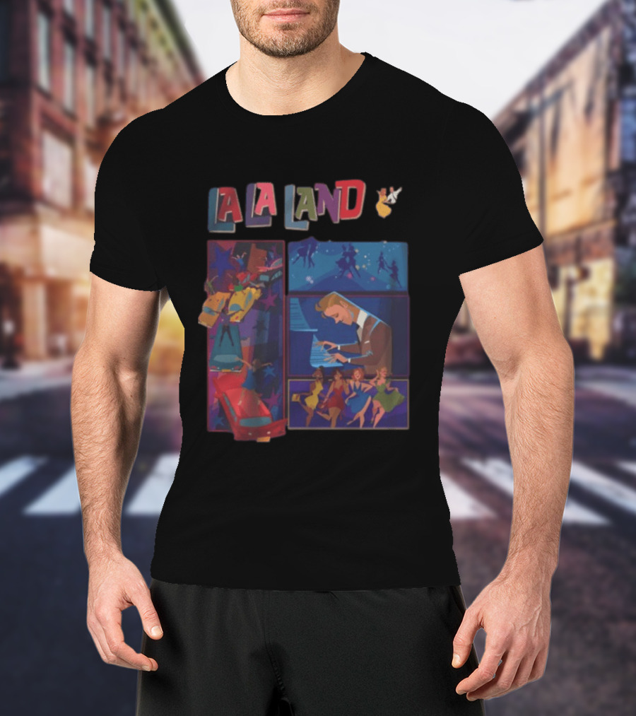La La Land Vignettes Piano Dance Scenes Lionsgate Store T-Shirt