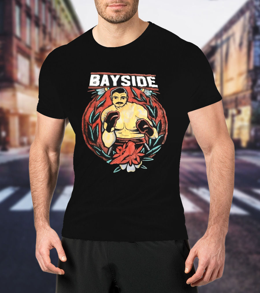 Bayside Boxer Tattoo Alternative Rock T-Shirt
