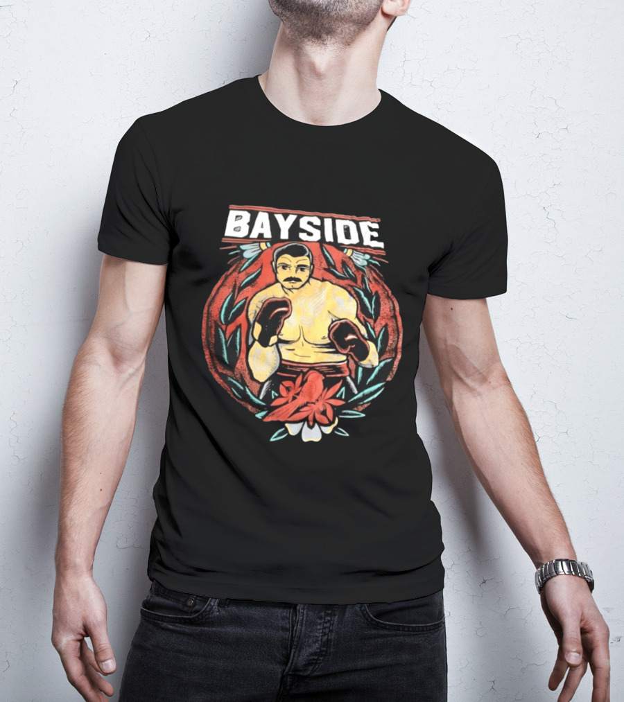 Bayside Boxer Tattoo Alternative Rock T-Shirt
