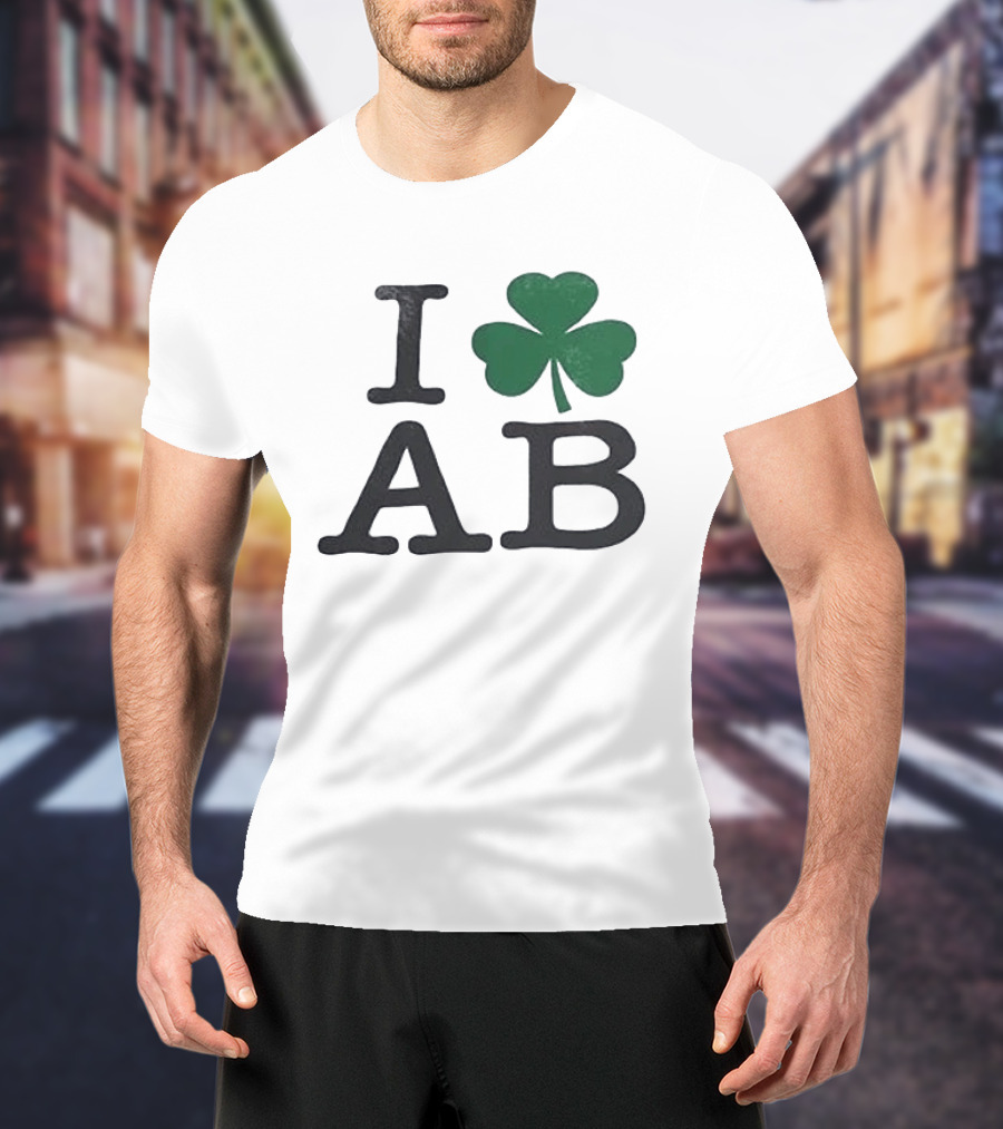 Andy Bell I Love AB Shamrock Dublin Vicar Street T-Shirt