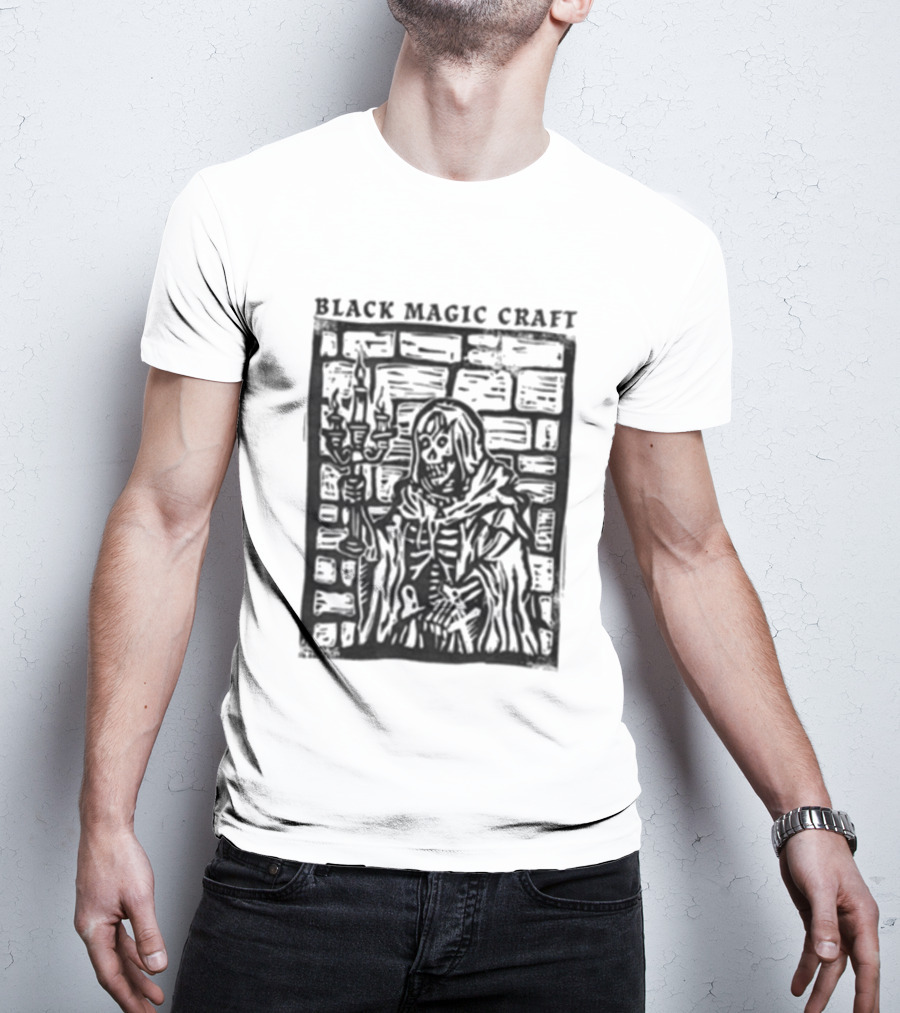 Black Magic Craft Guardians Of The 7th Tower T-Shirt