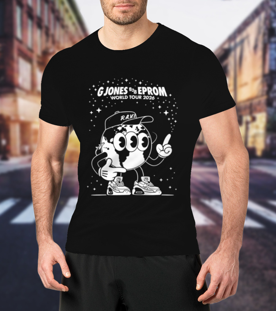 G Jones Eprom World Tour 2023 RAM Earth T-Shirt