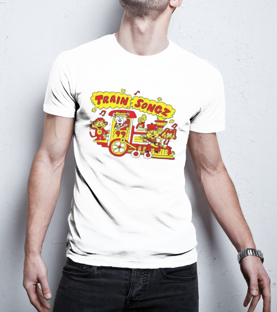 Train Songz 99 Musical Cartoon Animal Band Fun Adventure T-Shirt
