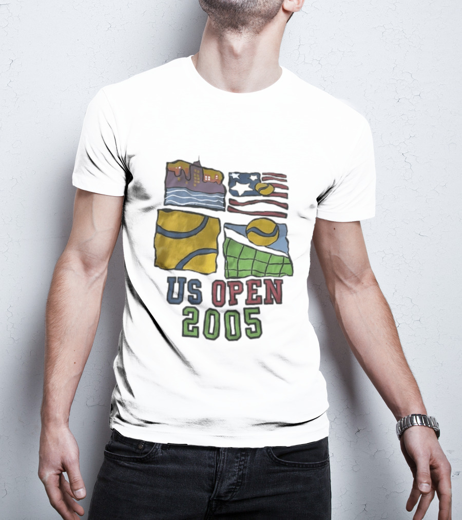 US Open 2005 Tennis Tournament Grand Slam T-Shirt