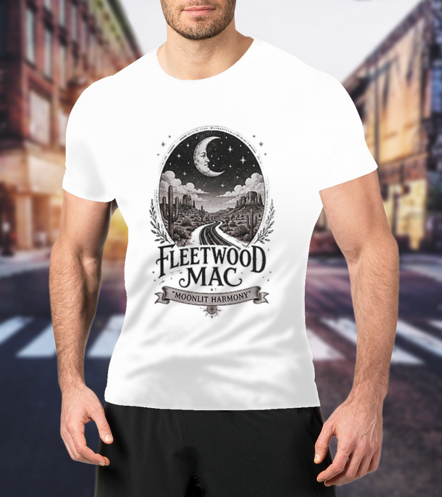 Fleetwood Mac Moonlit Harmony Nighttime T-Shirt