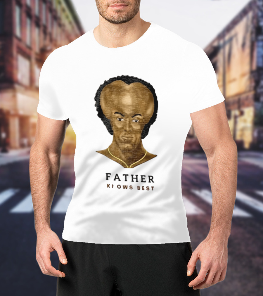 Father Knows Best Yakub Large Heart Shaped Brain T-Shirt