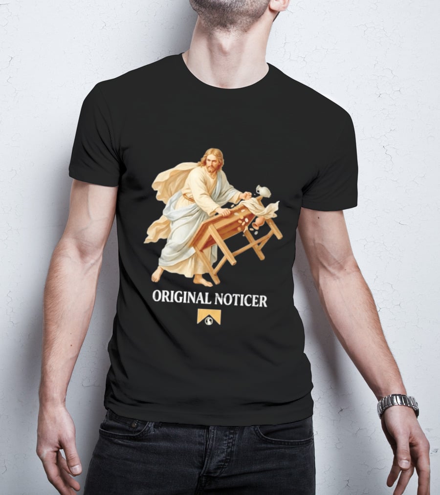 Jesus Christ Original Noticer Temple Cleansing Visual T-Shirt