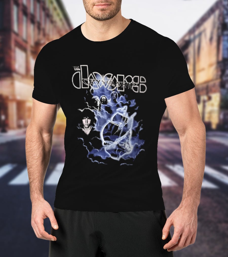 The Doors Jim Morrison Crystal Ship Lyrics And Band Members T-Shirt
