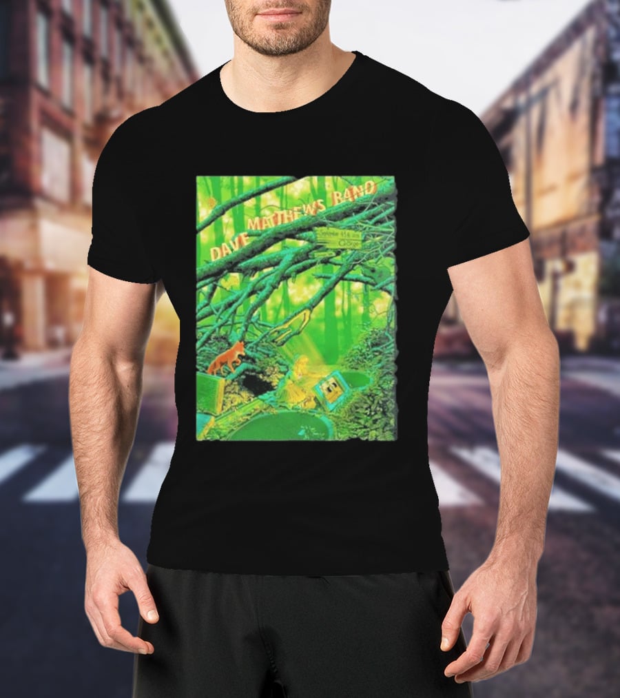 Dave Matthews Band George WA September 4 5 6 2026 At The Gorge Forest Scene T-Shirt