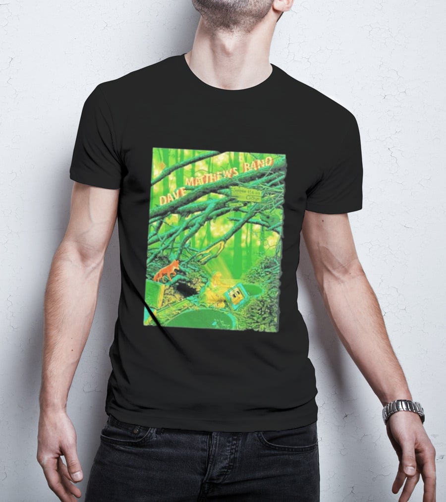 Dave Matthews Band George WA September 4 5 6 2026 At The Gorge Forest Scene T-Shirt