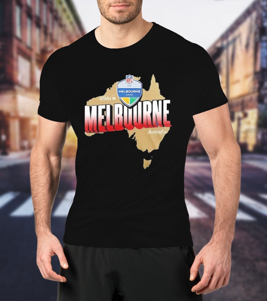 49ers In Melbourne Australia NFL Game 2026 T-Shirt