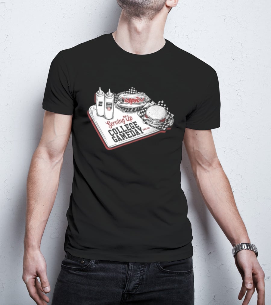 Serving Up College GameDay ESPN Since 1993 T-Shirt