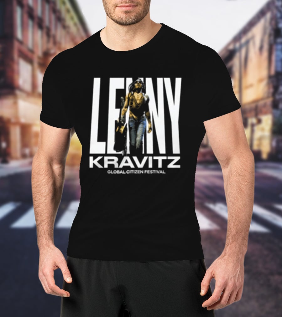 Lenny Kravitz Global Citizen Festival 2026 T-Shirt