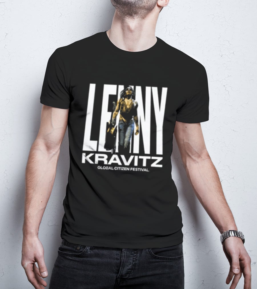 Lenny Kravitz Global Citizen Festival 2026 T-Shirt