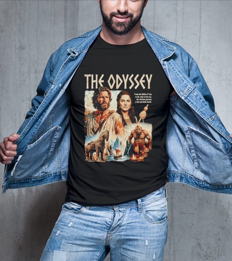 The Odyssey Journey From The Fields Of Troy To The Ends Of The Sea T-Shirt