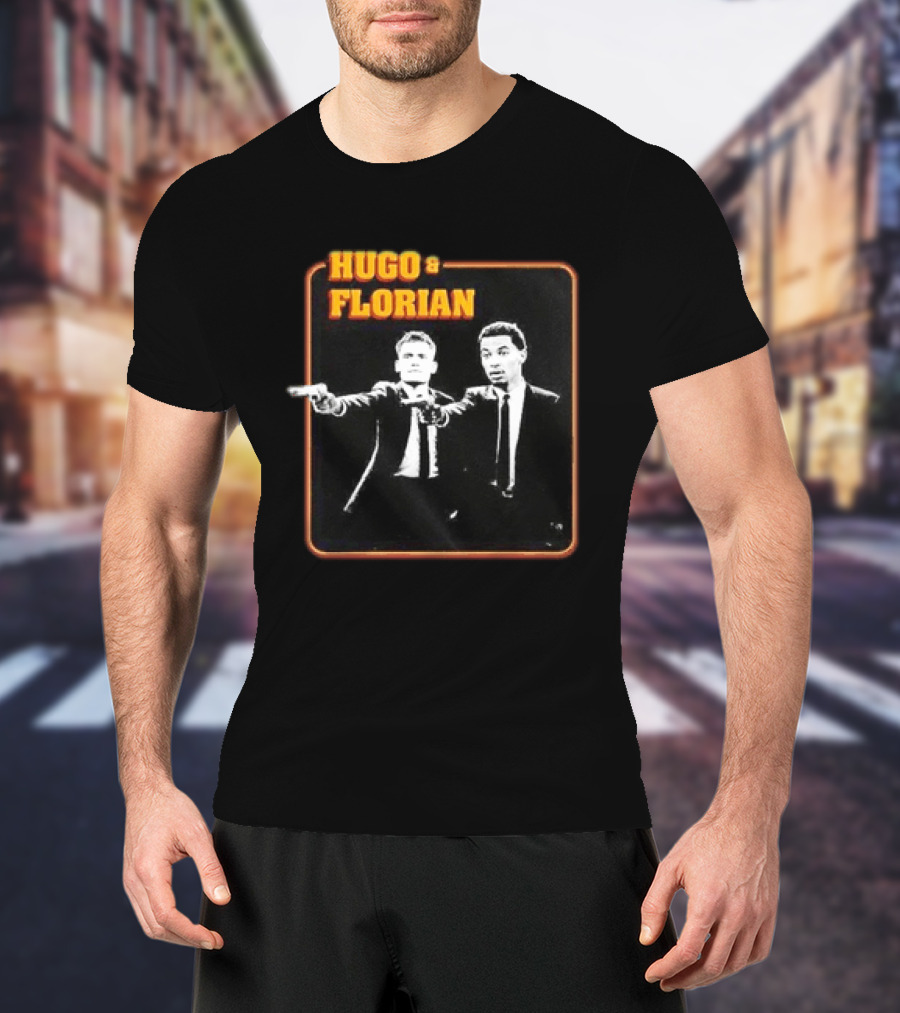 Hugo Ekitike Florian Wirtz Pulp Fiction Style Liverpool Fan T-Shirt