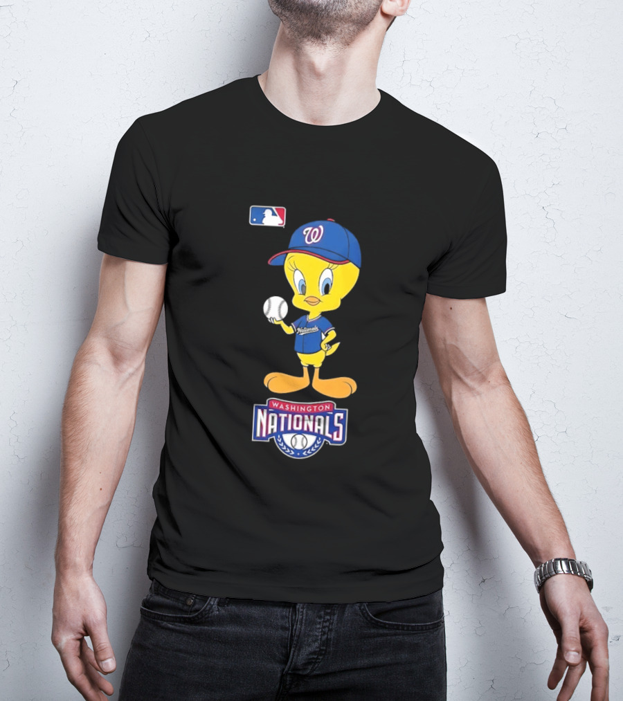 Washington Nationals Tweety Bird Baseball MLB T-Shirt