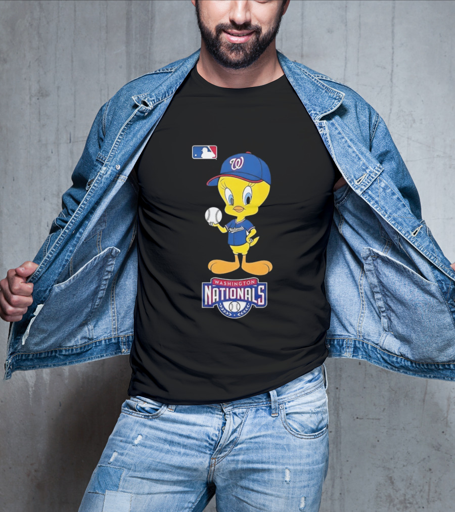 Washington Nationals Tweety Bird Baseball MLB T-Shirt