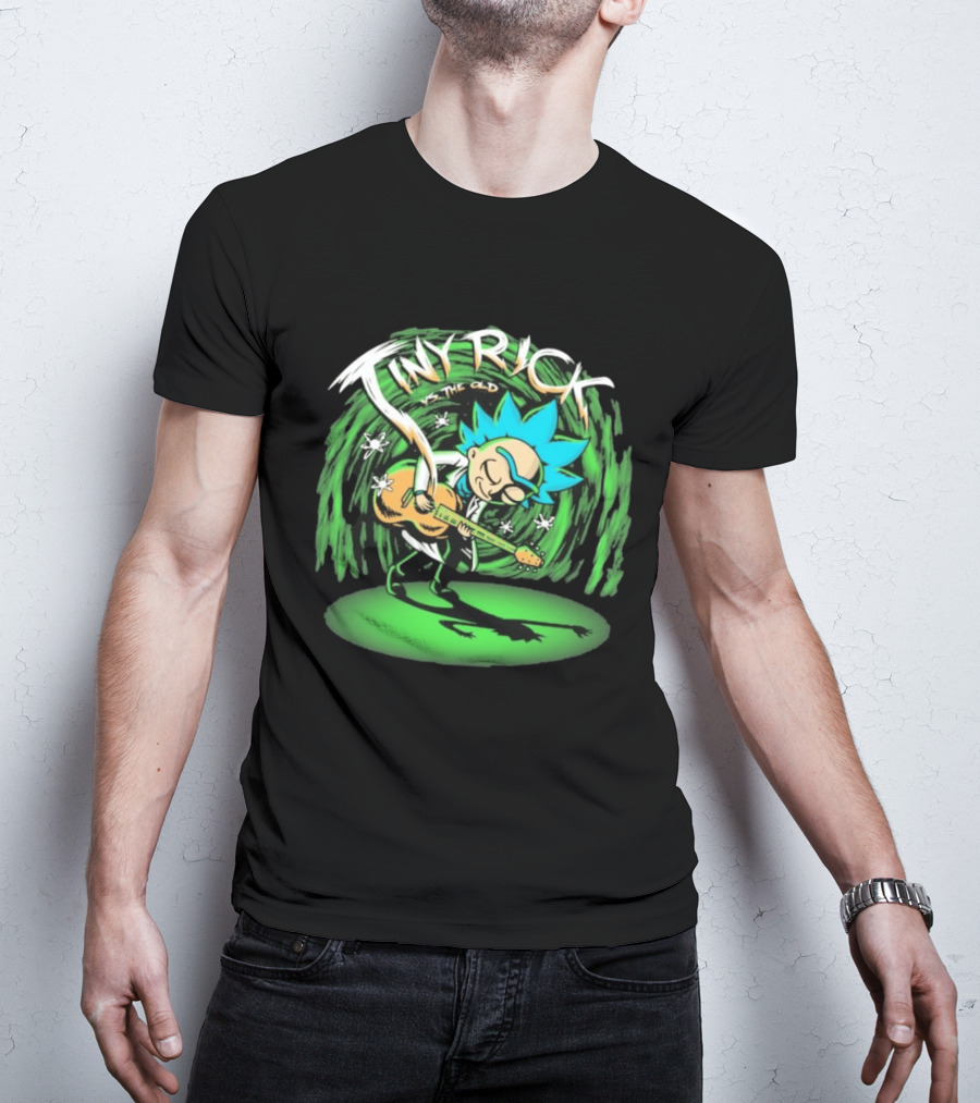 Tiny Rick Vs The Old Guitar Jam Session T-Shirt