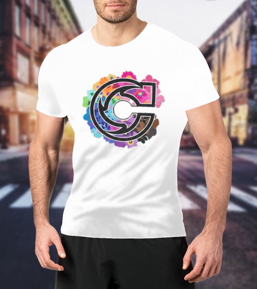 Cincinnati Cyclones 2026 Pride Night Jersey Giveaway Colorful Floral C T-Shirt