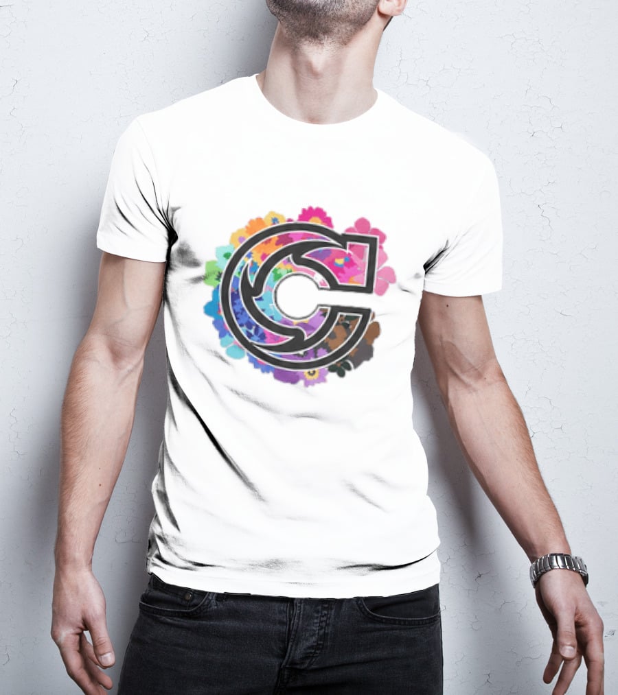 Cincinnati Cyclones 2026 Pride Night Jersey Giveaway Colorful Floral C T-Shirt