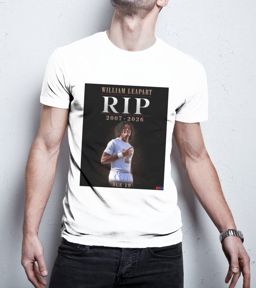 William Leapart RIP 2007 2026 Age 19 T-Shirt
