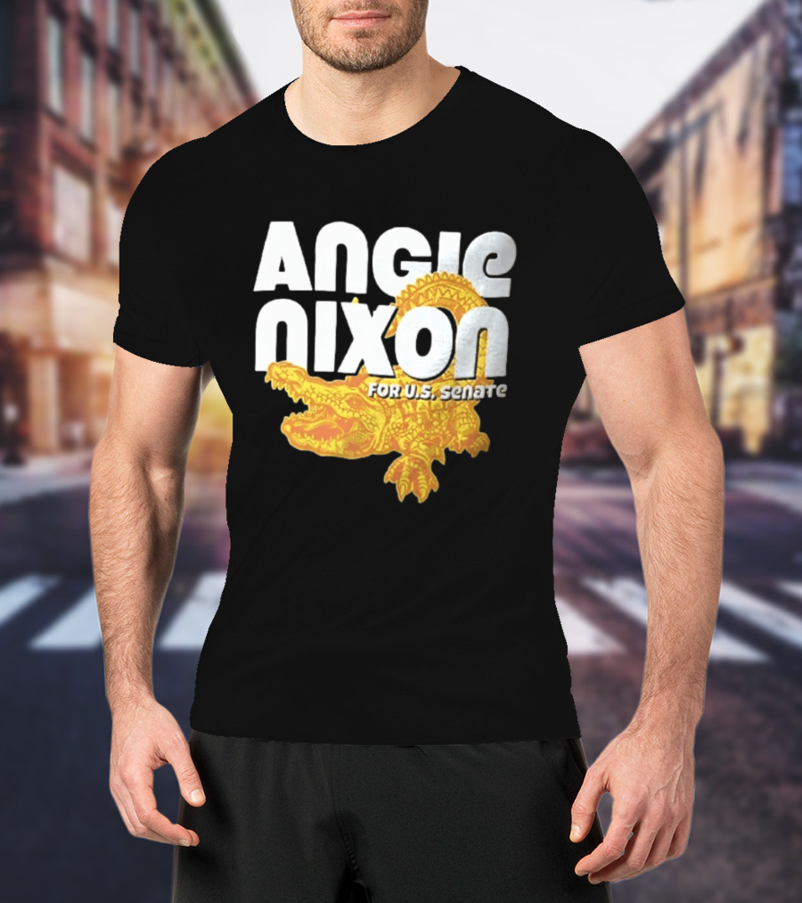 Angie Nixon For U.S. Senate Gator Campaign T-Shirt