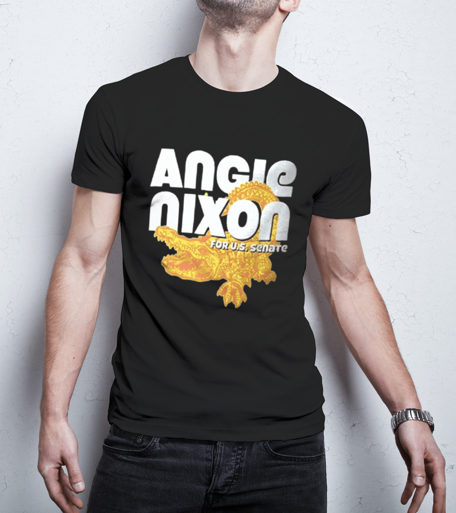 Angie Nixon For U.S. Senate Gator Campaign T-Shirt