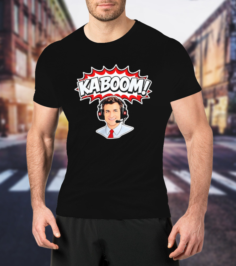 Kaboom Sports Broadcaster Jim Nantz CBS T-Shirt