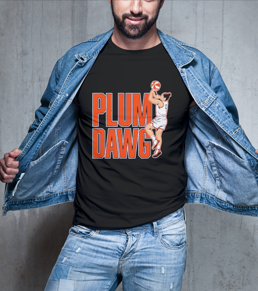 Kelsey Plum Dawg Las Vegas Aces WNBA Basketball Player T-Shirt