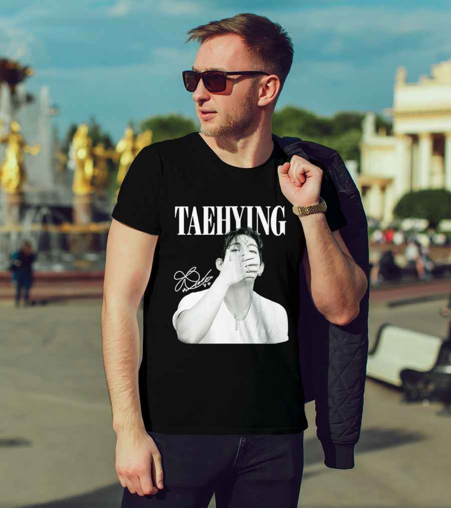 TAEHYUNG BTS V K Pop Fashion Style Signature T-Shirt