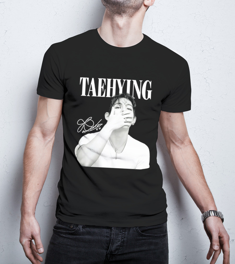 TAEHYUNG BTS V K Pop Fashion Style Signature T-Shirt
