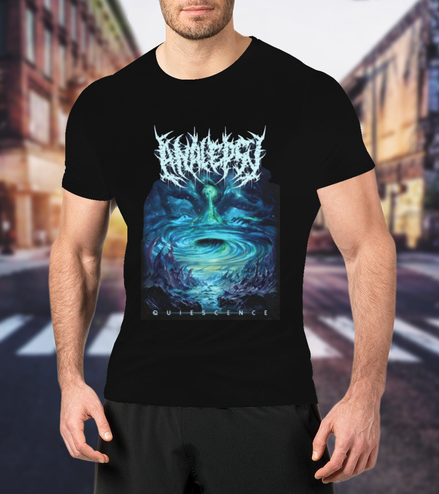 Miasma Records Analepsy Quiescence Surreal Cosmic Vortex T-Shirt