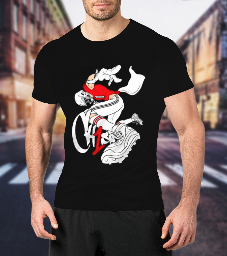 Drake Maye New England Patriots Number 1 T-Shirt