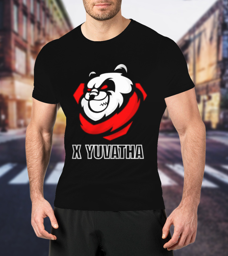 X Yuvatha Panda Gaming Esports T-Shirt