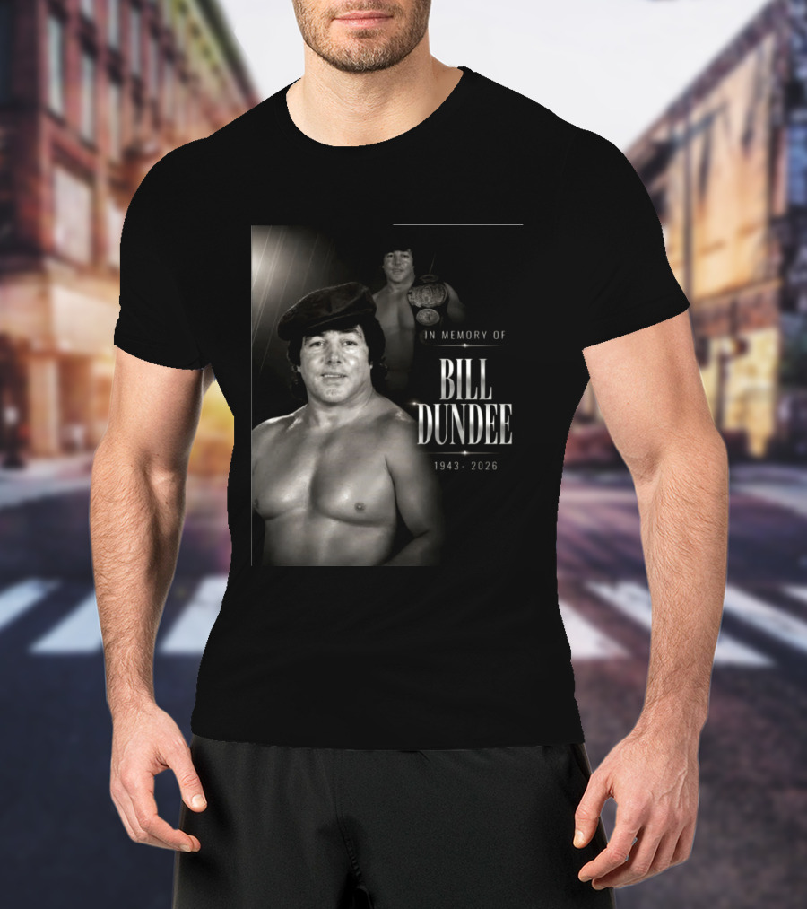 In Memory Of Bill Dundee 1943 2026 Wrestling Legend T-Shirt