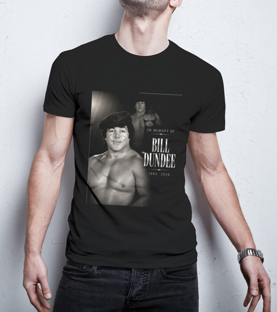 In Memory Of Bill Dundee 1943 2026 Wrestling Legend T-Shirt