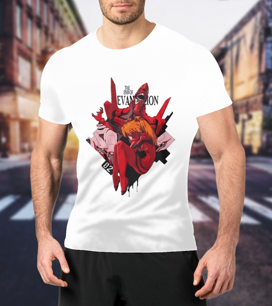 The End Of Evangelion Asuka Langley Soryu Eva Unit 02 T-Shirt