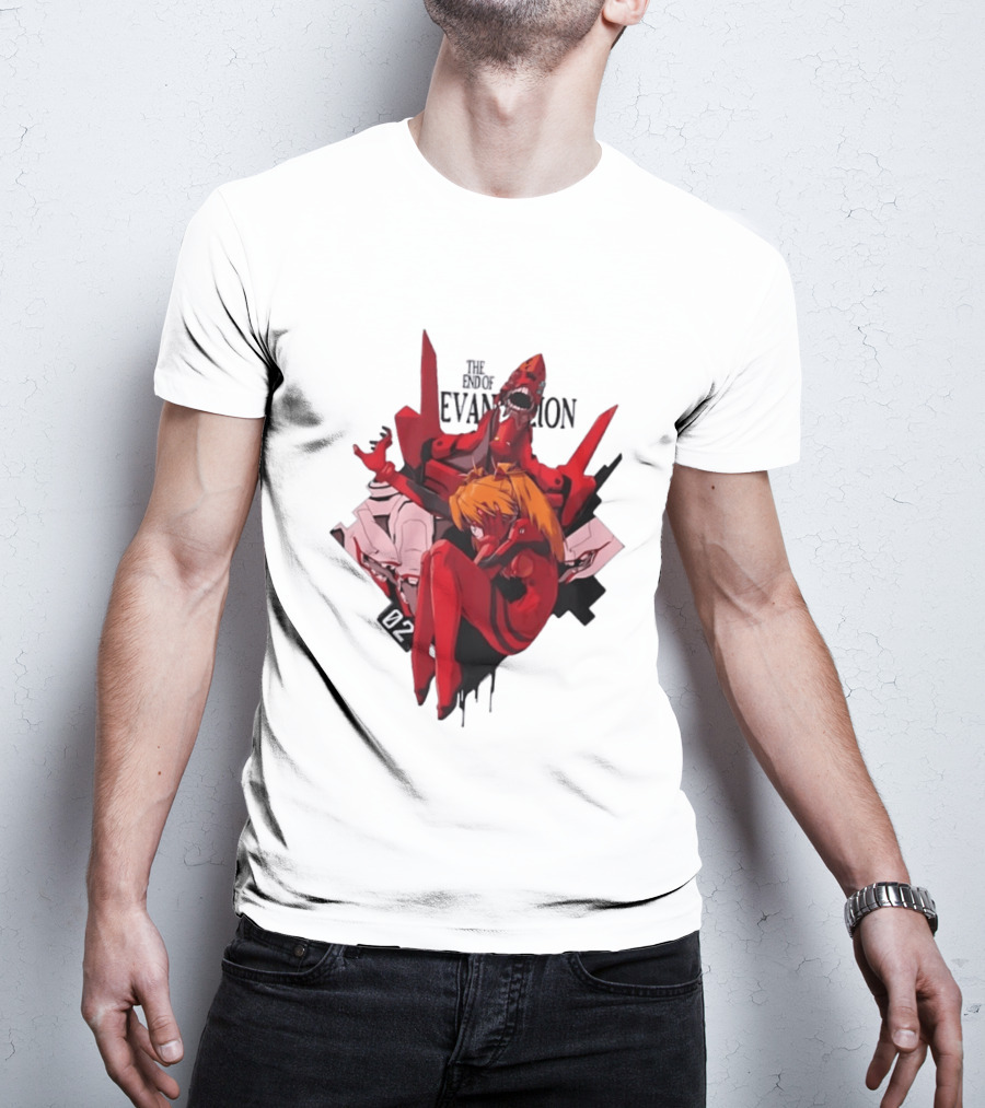 The End Of Evangelion Asuka Langley Soryu Eva Unit 02 T-Shirt