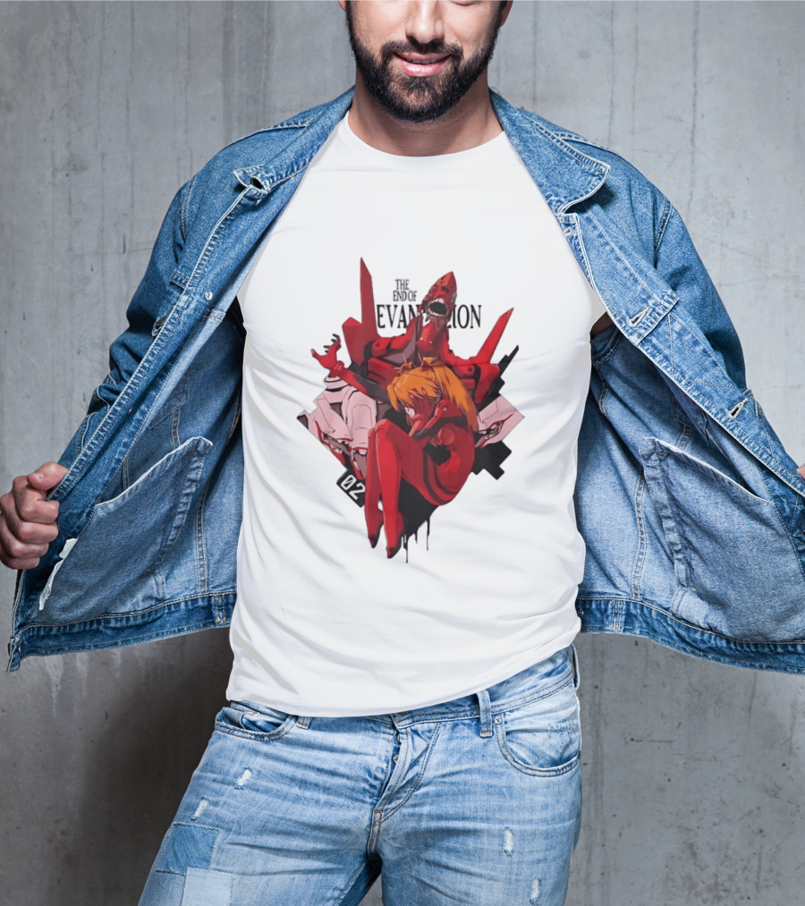 The End Of Evangelion Asuka Langley Soryu Eva Unit 02 T-Shirt