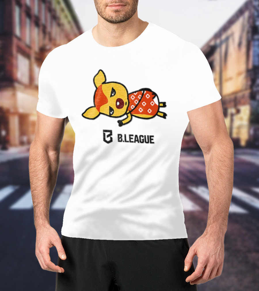 Fauna Animal Crossing Sleeping Character B.LEAGUE T-Shirt